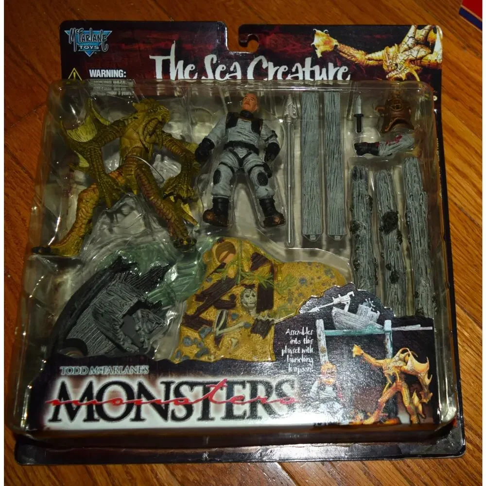 VTG 1998 McFarlane Monsters Series 2 Playsets Lot of 3 NEW SEALED Horror